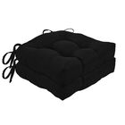 Chase Tufted Chair Seat Cushions, BLACK, hi-res image number null