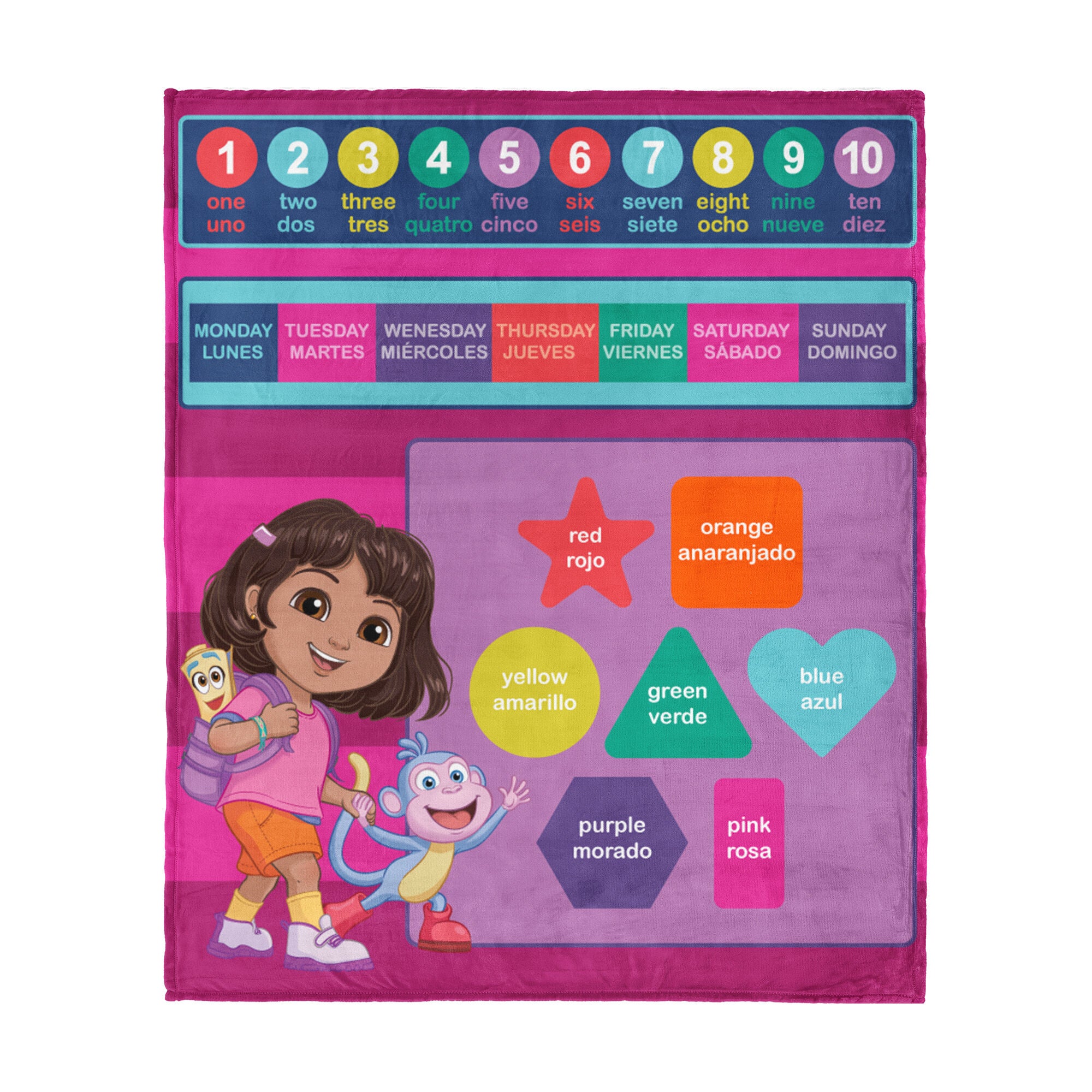 Nickeoldeon Silk Touch Throw Blanket 50x60 inches