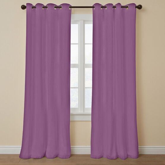 Poly Cotton Canvas Grommet Panel, GRAPE, hi-res image number null