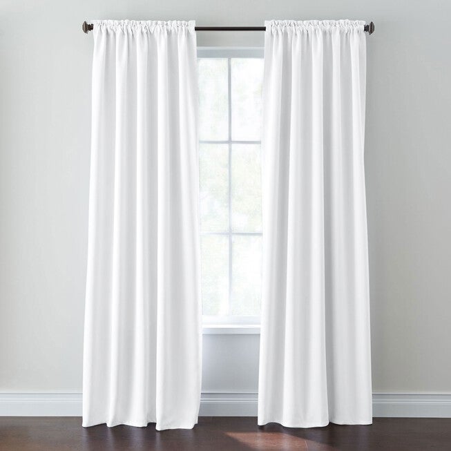 Edison Blackout Rod-Pocket Panel, WHITE, hi-res image number null
