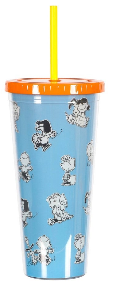 Set of 4 Snoopy and Pals Tumblers, , alternate image number null