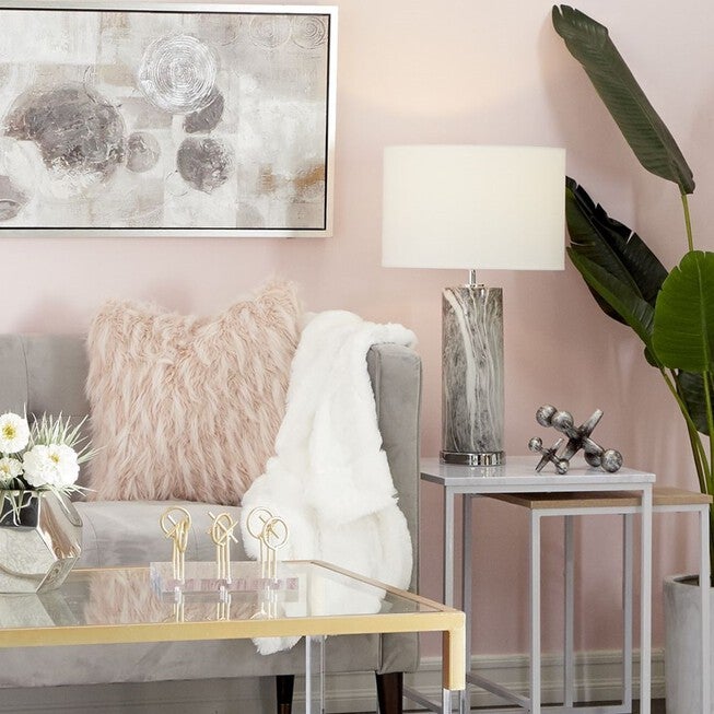 Cosmoliving By Cosmopolitan Stone Table Lamp, , alternate image number null
