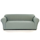 Waffle Stretch Slipcover, GRAY, hi-res image number null