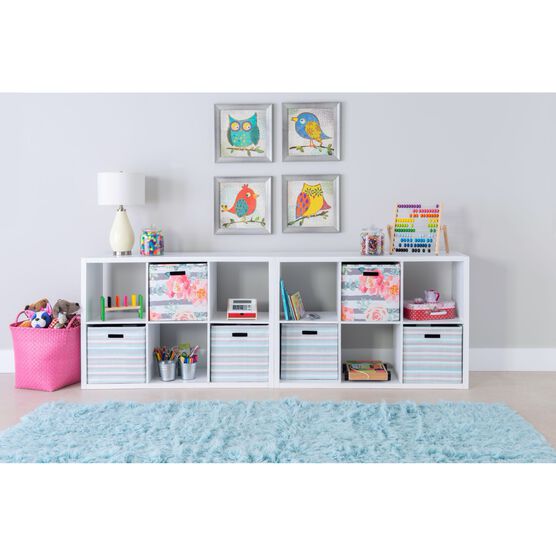 Glencoe 6 Cubby Storage Cabinet - White, , alternate image number null