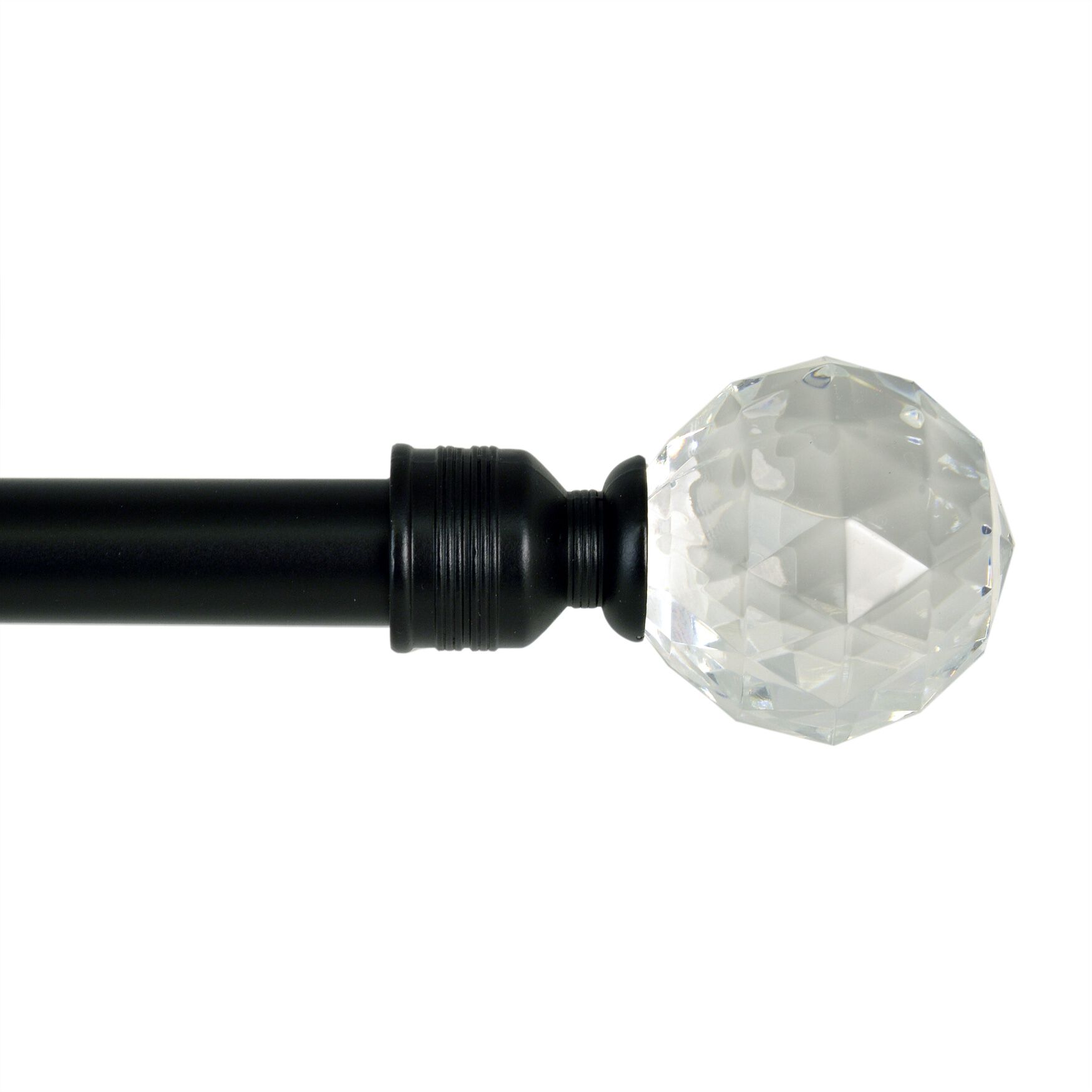 66 inches-120 inches Rod set with Disco Finial, , on-hover image number 1