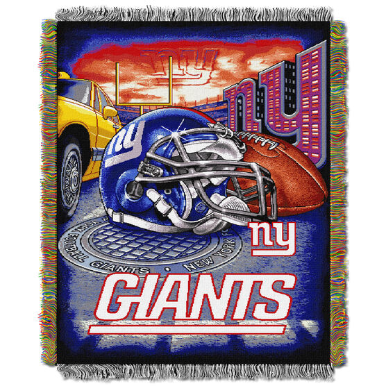 NY Giants Home Field Advantage Throw, MULTI, hi-res image number null