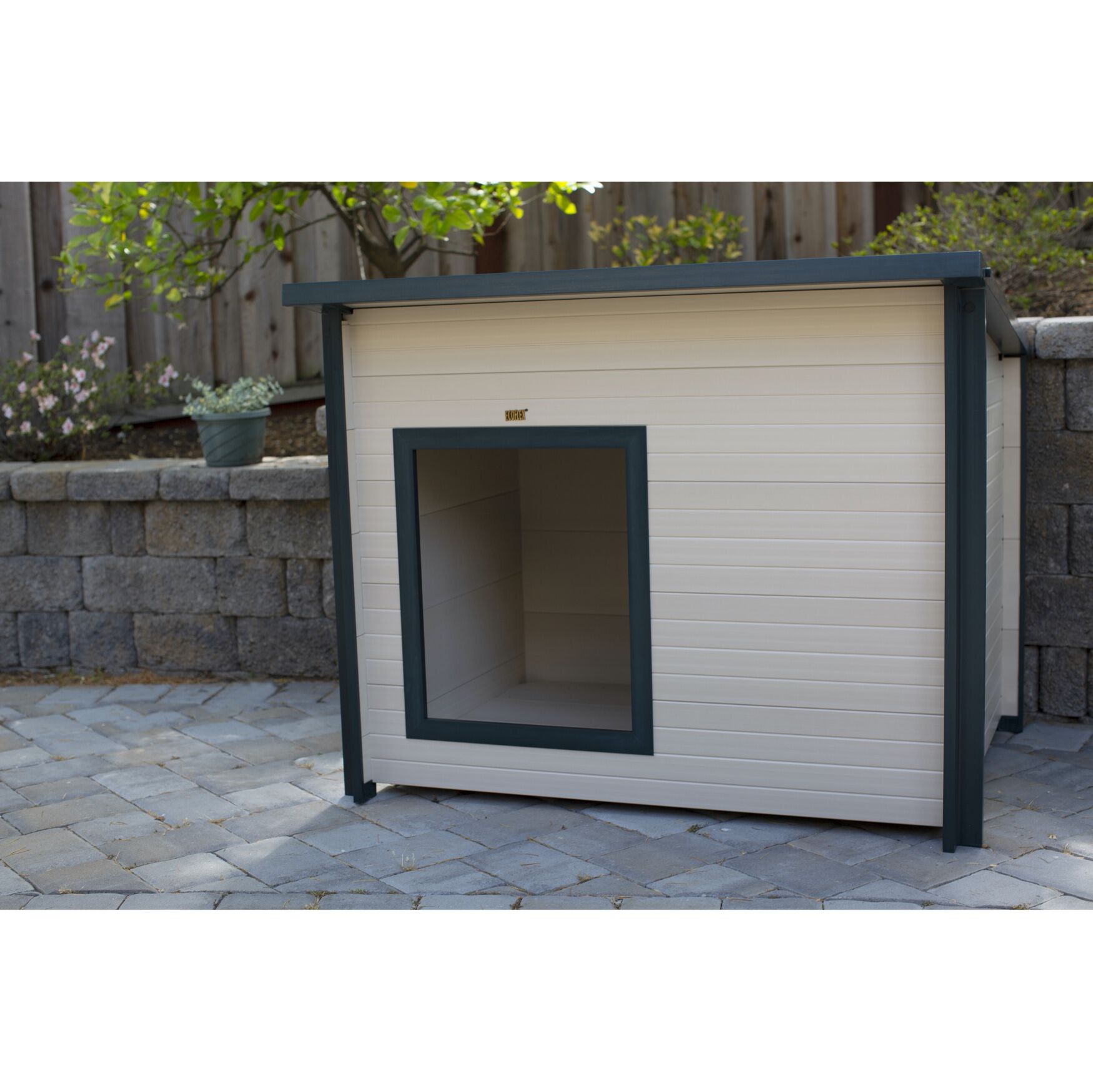Rustic Lodge Pet Dog House Jumbo, , alternate image number 1
