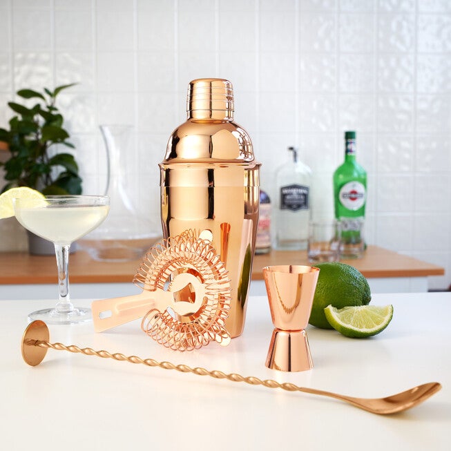 Copper Barware Set By True, , on-hover image number null