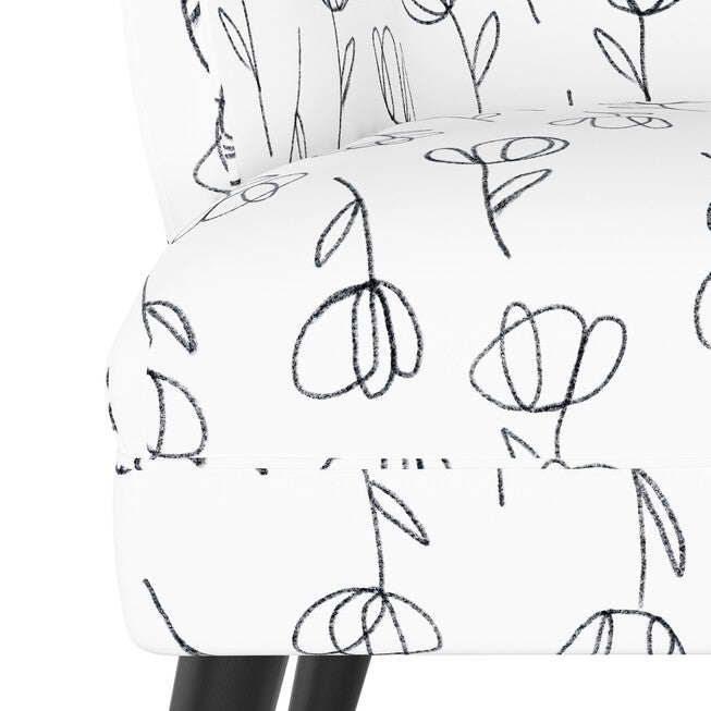 Contoured Tulips Modern Chair, , alternate image number null