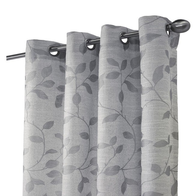 Habitat Blossom Indoor Single Grommet Curtain Panel, , on-hover image number 1