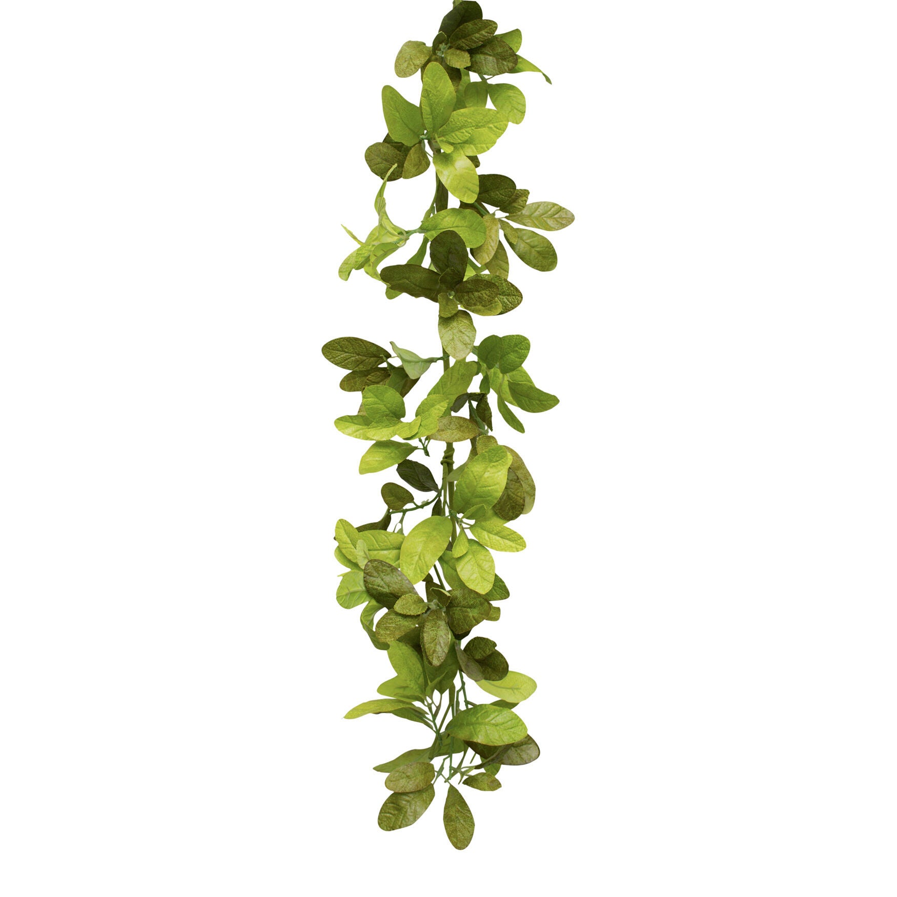 Varigated Foliage Garland 5'L, GREEN, hi-res image number 0