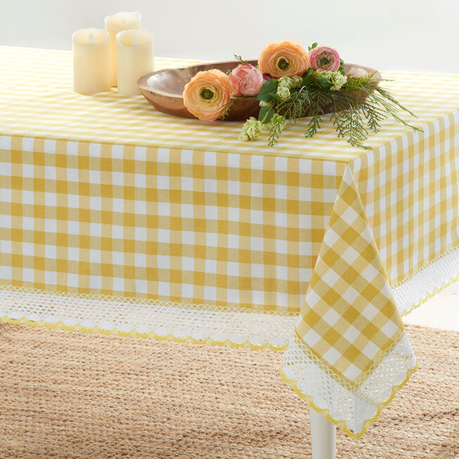 Buffalo Check Tablecloth - 60-in x 84-in, , alternate image number null