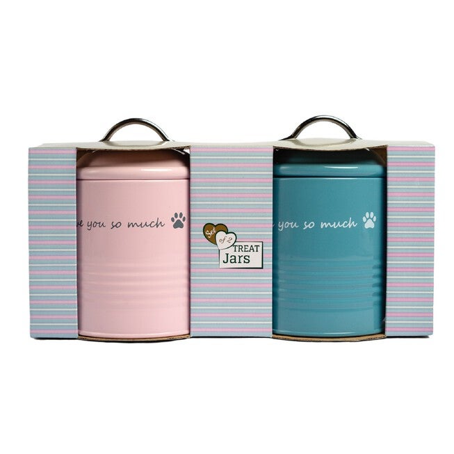 I Love You So Much Dog Treat Canister Gift Set, , on-hover image number null