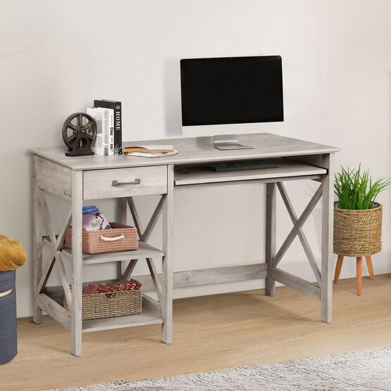 Honduras Writing Desk, GRAY, hi-res image number null