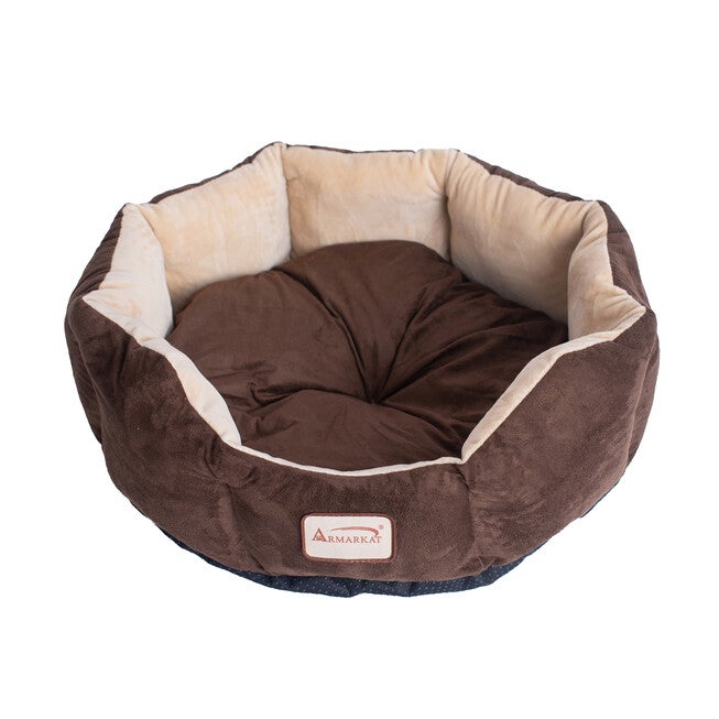 Cozy Pet Bed, Mocha/Beige For Cats And Extra Small Dogs, , alternate image number 3