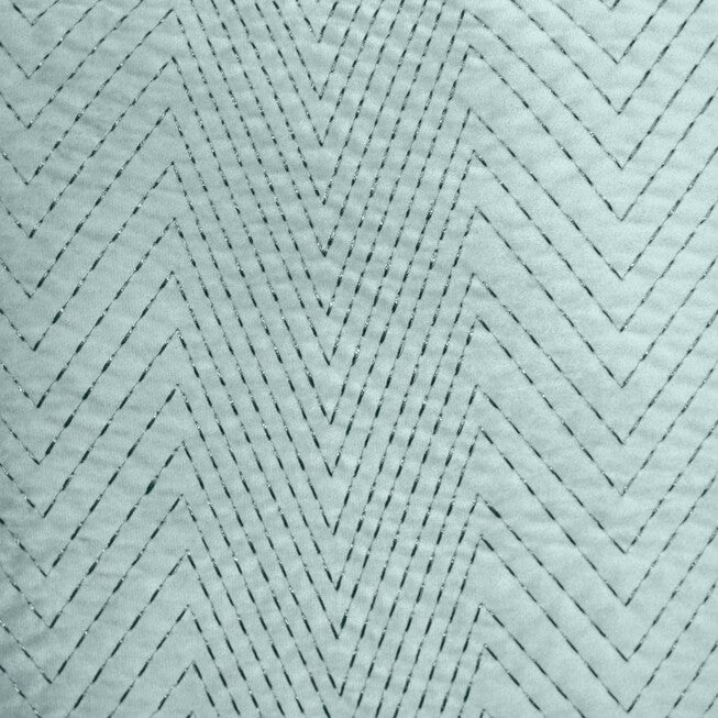 Velvet Embroidered Chevron Decorative Pillow , , alternate image number null