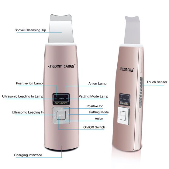 Panther Ultrasonic Facial Massager, , alternate image number null