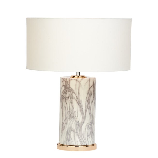 Cosmoliving By Cosmopolitan Stone Glam Table Lamp, GOLD, hi-res image number 0