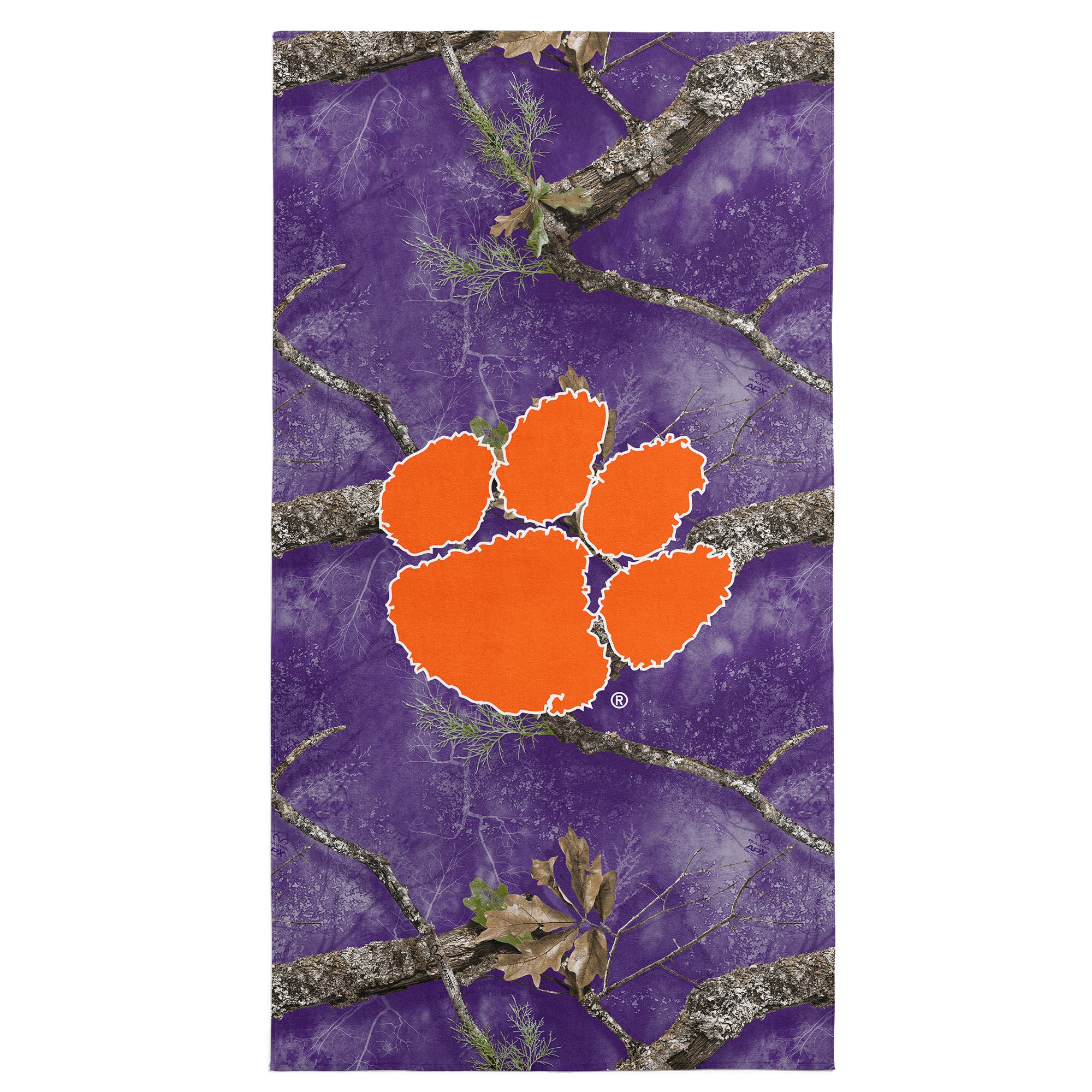 NCAA Beach Towel 30x60 inches, CLEMSON UNIVERSITY, hi-res image number 0