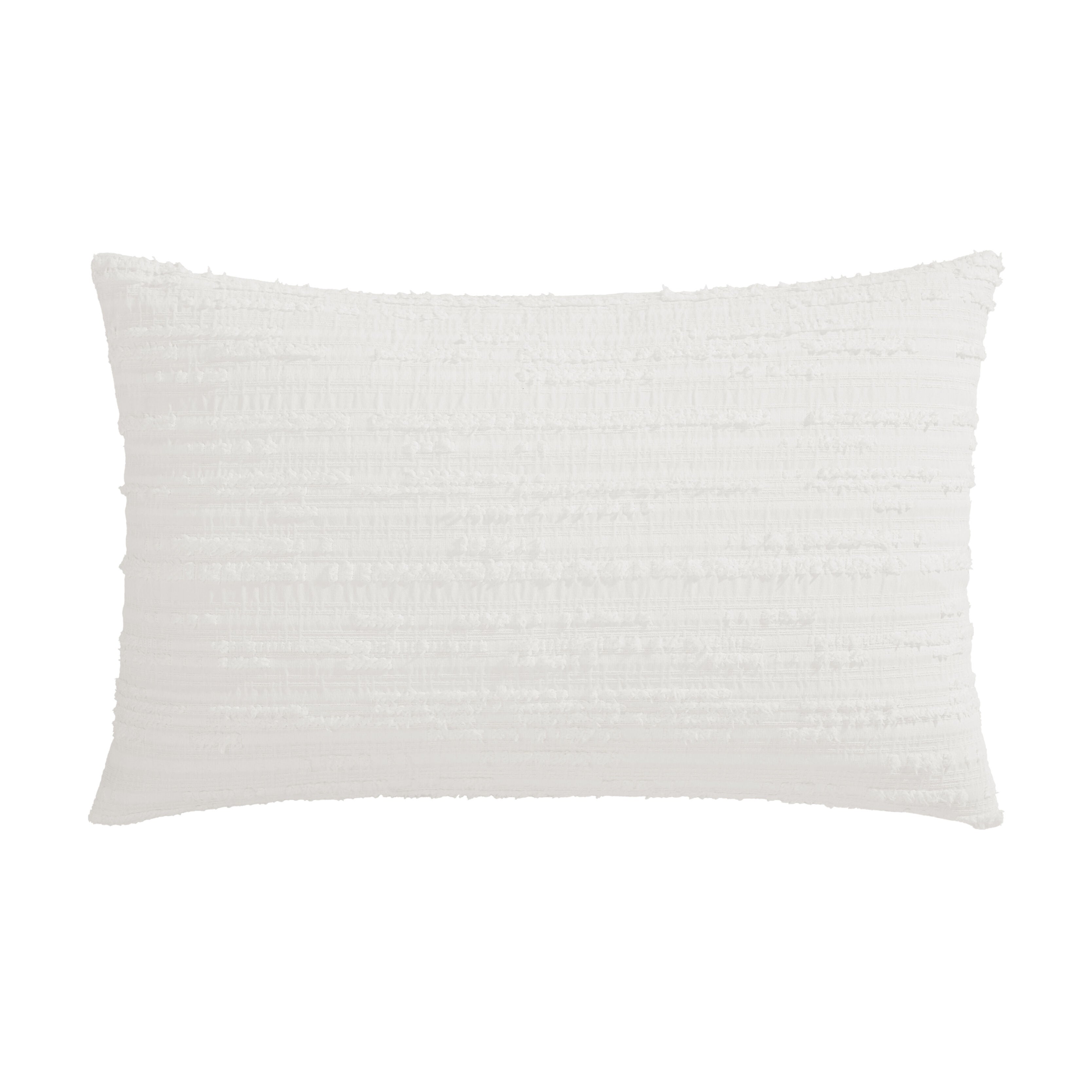 OSLO BOUDOIR DECORATIVE THROW PILLOW, WHITE, alternate image number 2