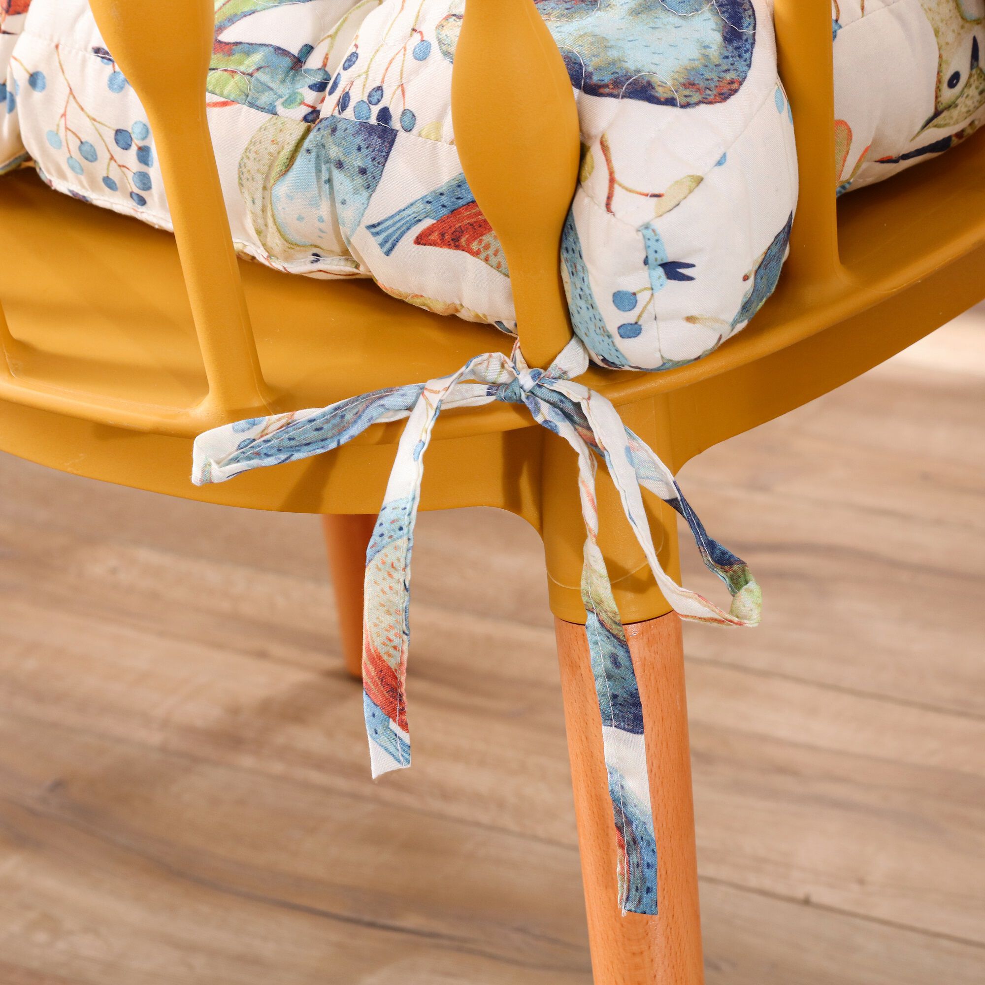 Willow Chair Pad, NATURAL, alternate image number 3