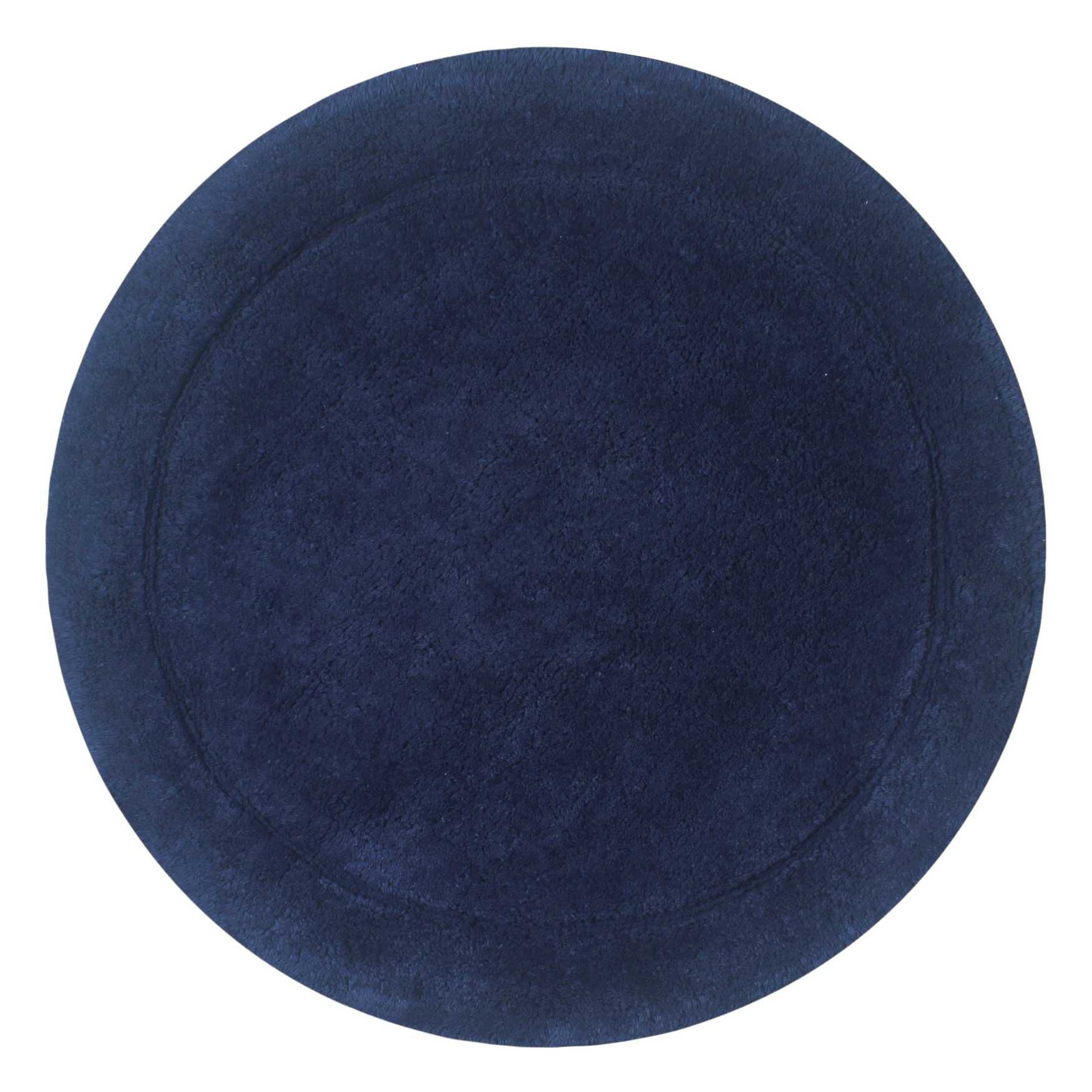 Bloomfield Round Bath Rug Collection, NAVY, hi-res image number 0