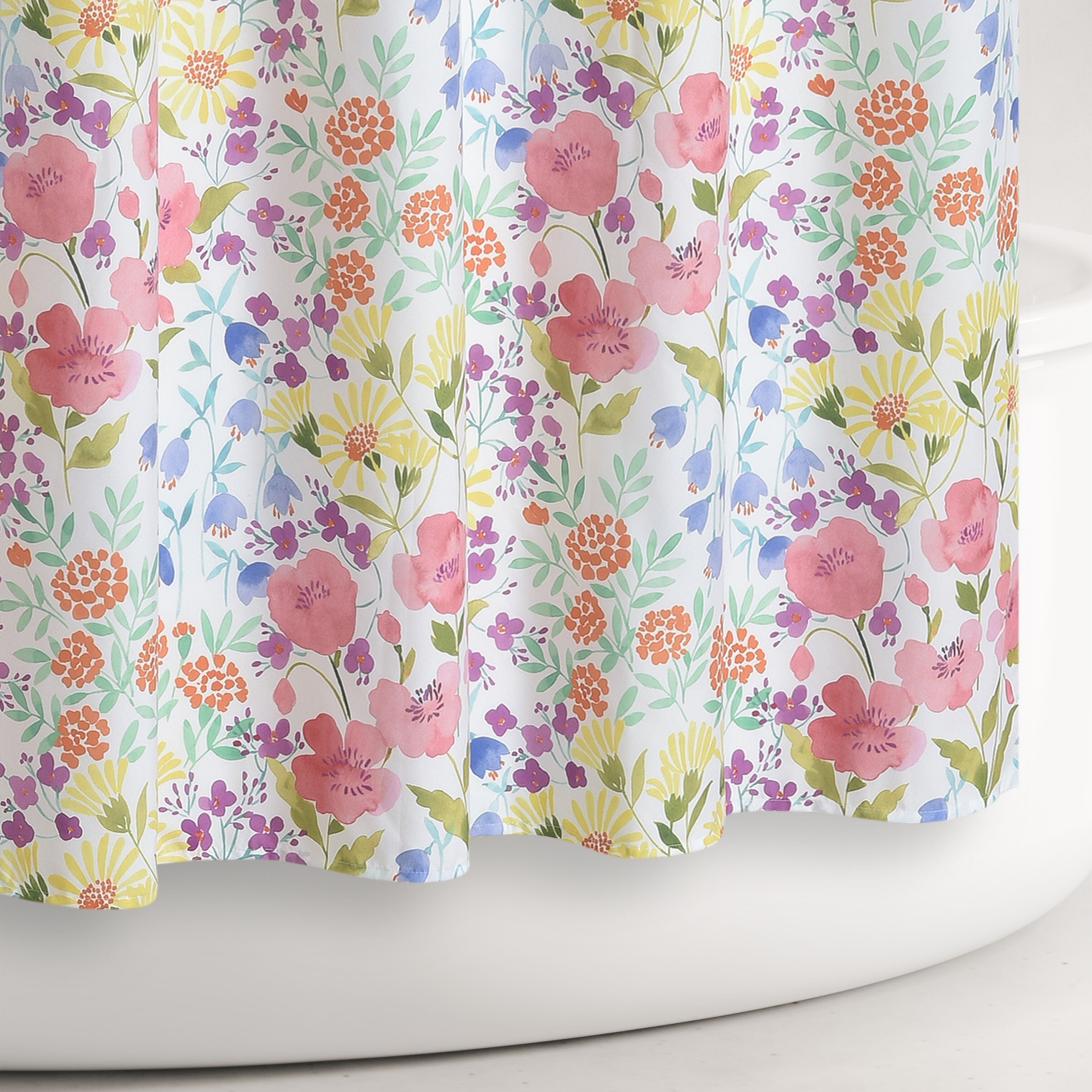 JULES SHOWER CURTAIN, PINK, alternate image number 2