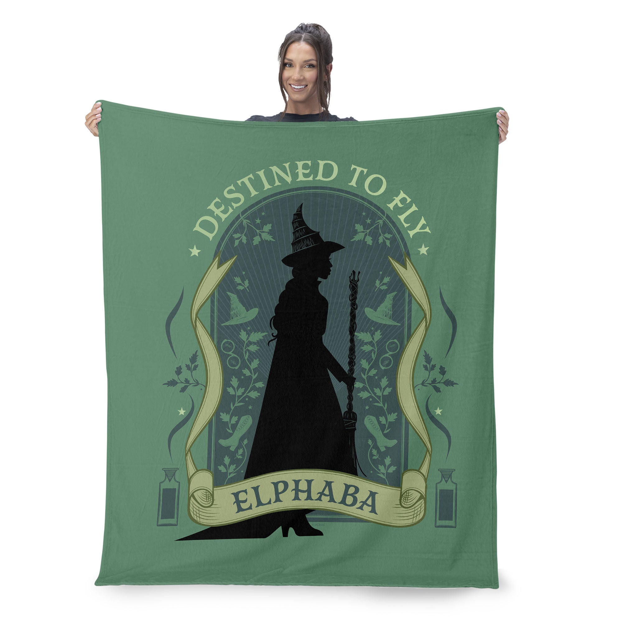 Wicked Destined to Fly Silk Touch Throw Blanket 50x60 inches, DESTINED, on-hover image number 1