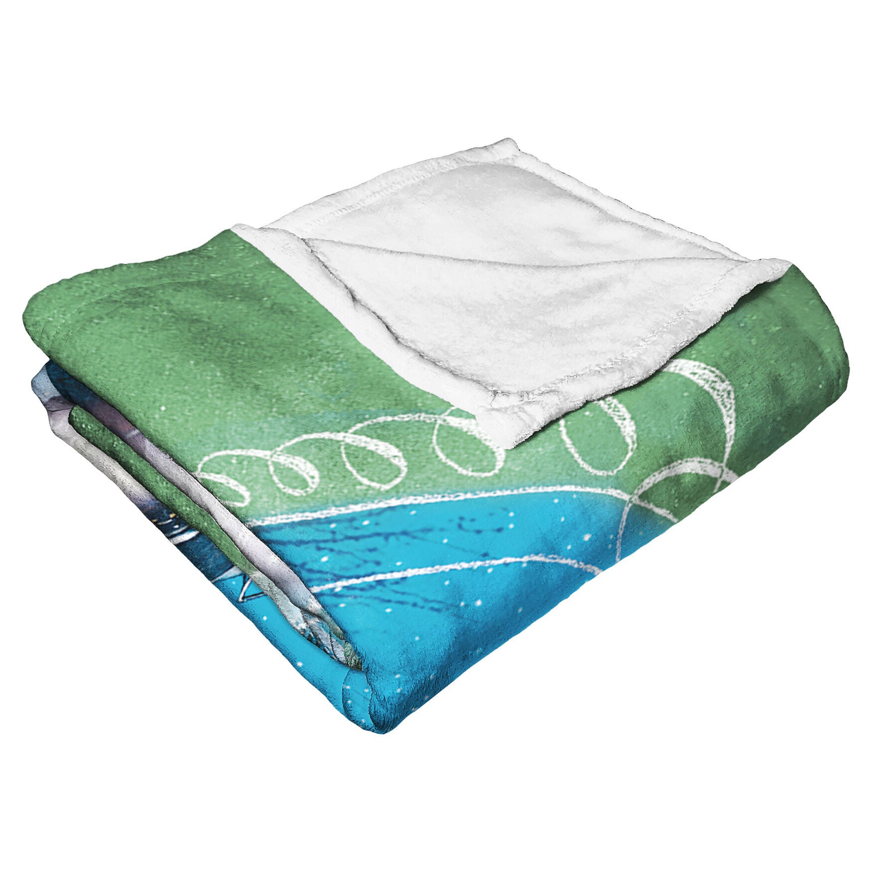 Wb Polar Express Round Trip Silk Touch Throw Blanket, , alternate image number 4