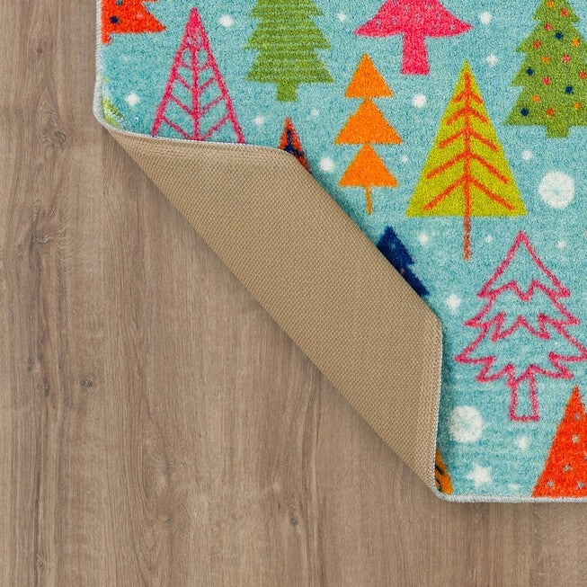 Tree Scatter Kitchen Rug, , alternate image number null