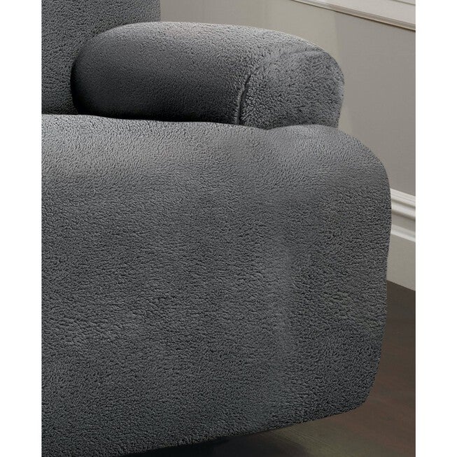 Stretch Sherpa Jumbo Recliner Cover, , on-hover image number null