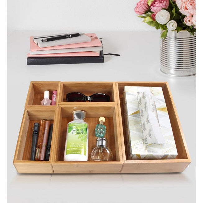 5 Pieces Drawer Organizer, , alternate image number 2