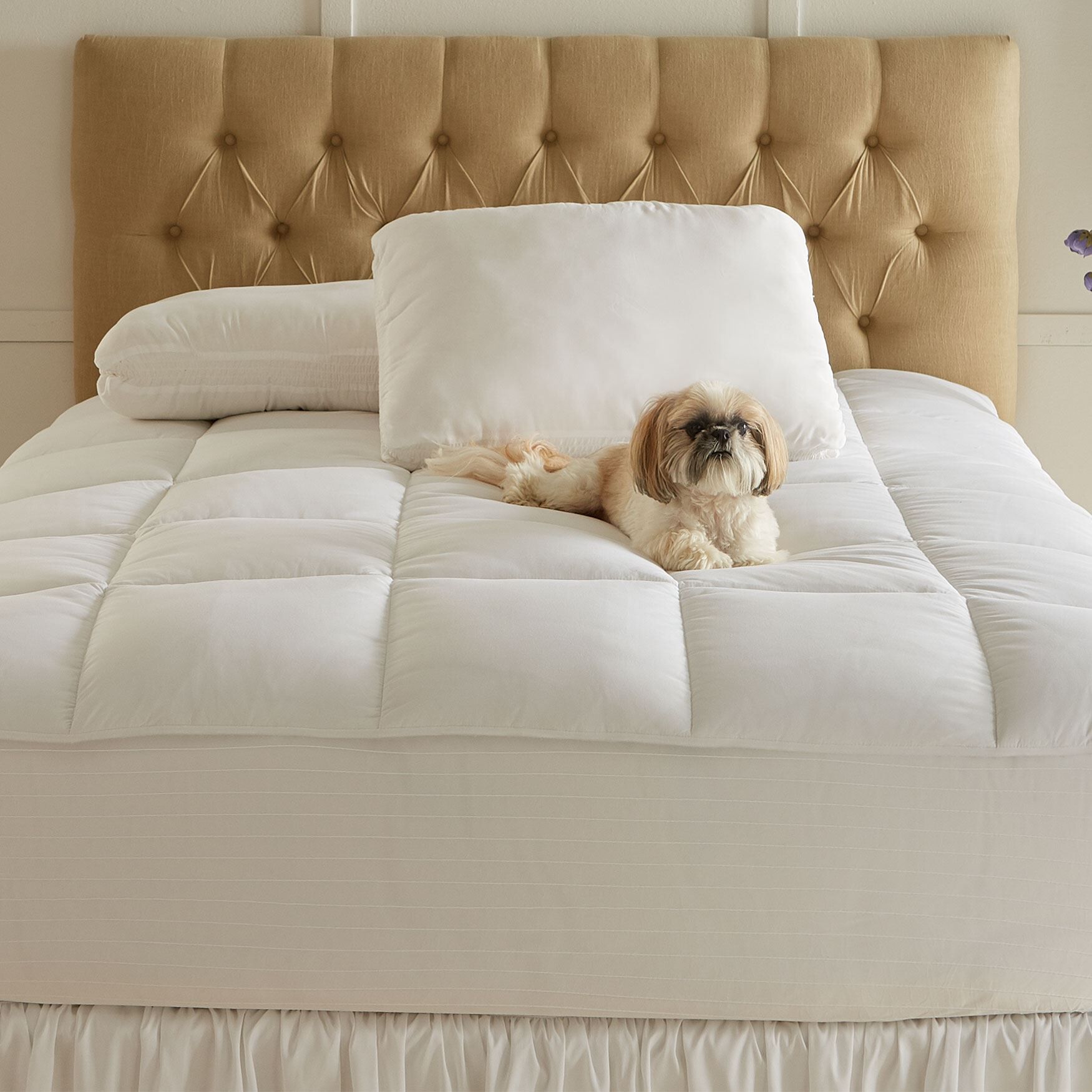 Gel Touch Bed Tite Topper and Pillows, , hi-res image number 0