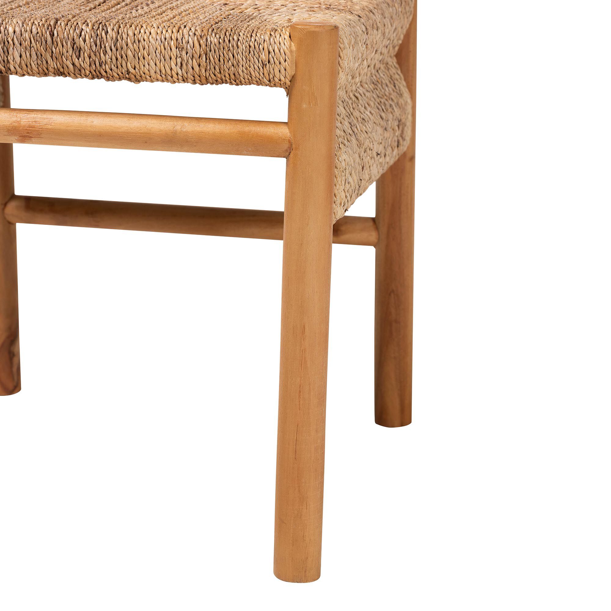 Cavo Handwoven Seagrass Dining Chair, HONEY, alternate image number 6