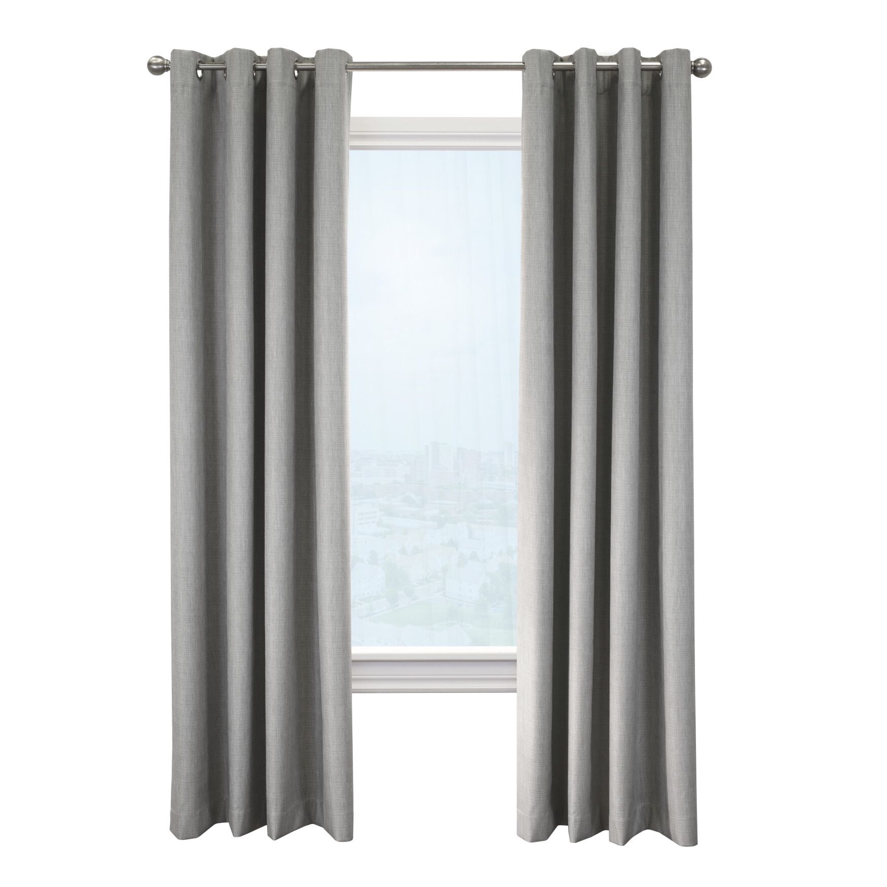 Newberry Blackout Grommet Curtain Panel, , on-hover image number 1