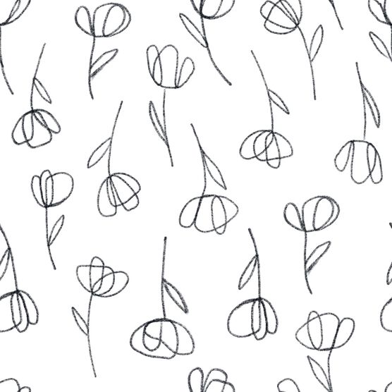 Contoured Tulips Fluffed Polyester 18"Sq. Pillow, , alternate image number null