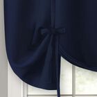 Darcy Window Curtain Tie Up Shade - 58x63, , alternate image number null