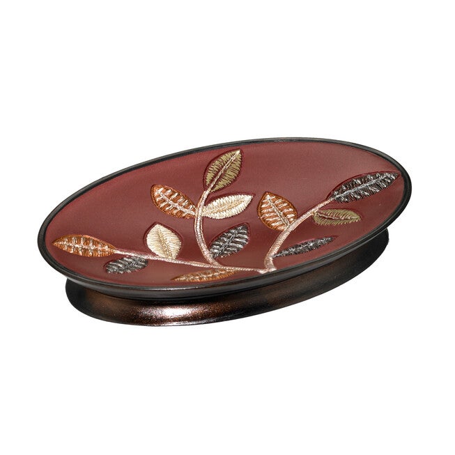 Aubury Soap Dish, BURGUNDY, hi-res image number 0