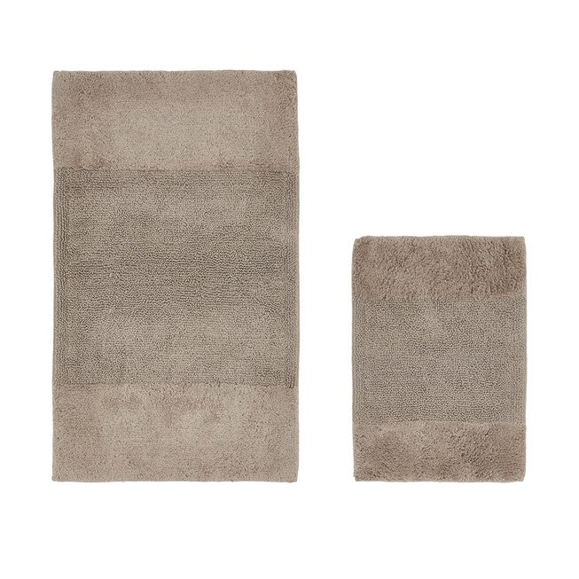 Granada Collection 100% Cotton 2 Piece (17 inches X 24 inches | 24 inches X 40 inches) Bath Rug Set, SAND, hi-res image number 0