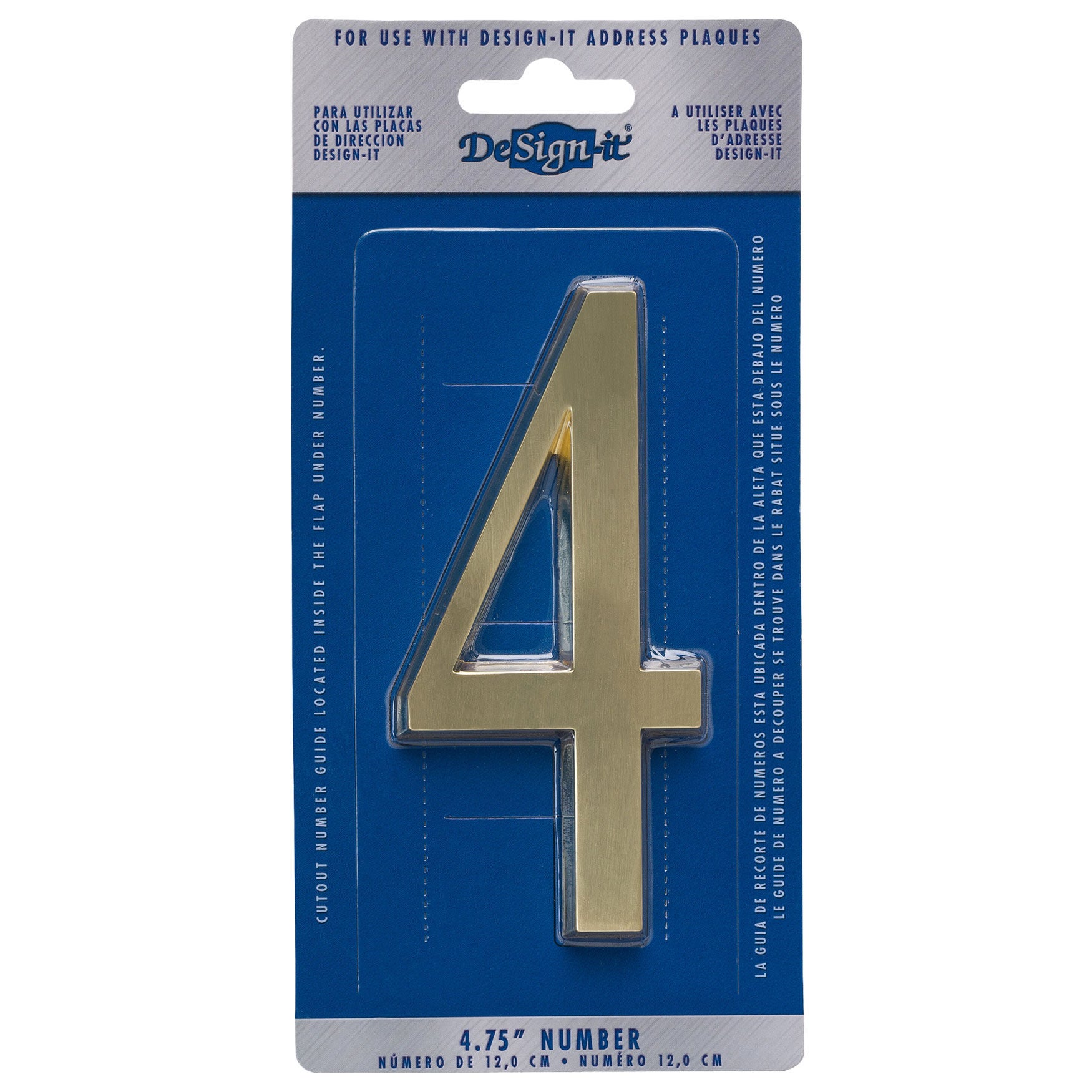 4&frac34;" Numbers, , alternate image number 5