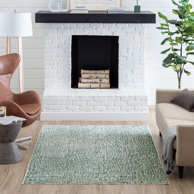 Crocodile Skin Area Rug, , alternate image number null