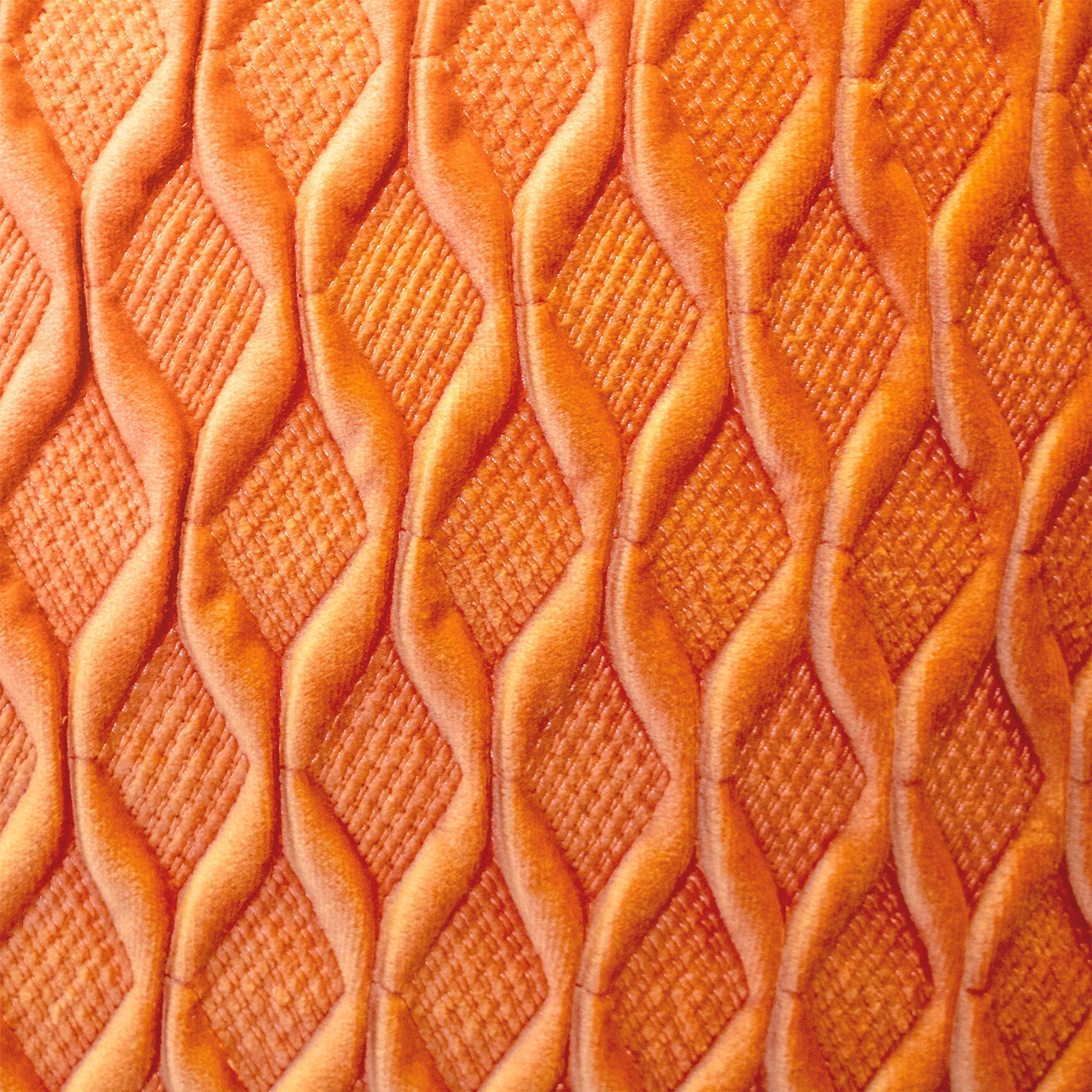 Edie@Home Fishnet Ruched Velvet Decorative Pillow Dec Pillow, , alternate image number 4