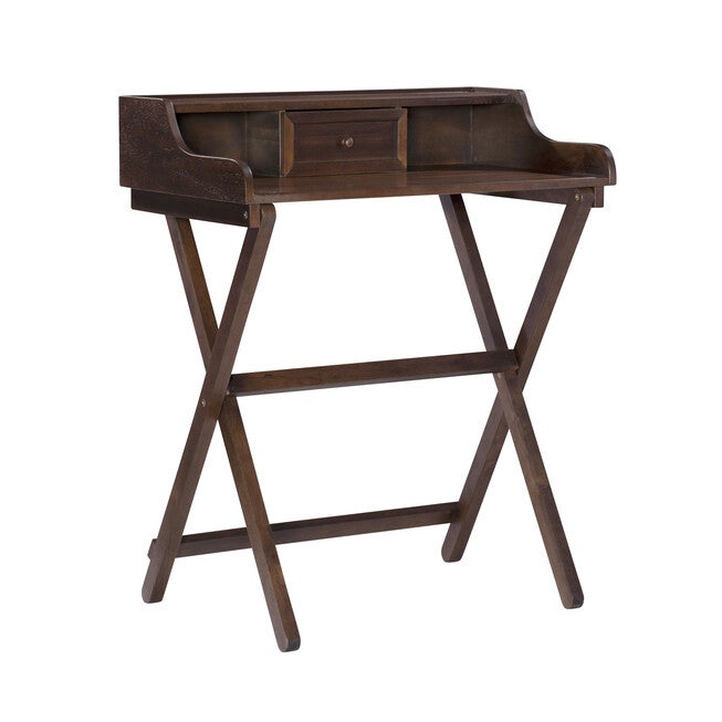 Coy Walnut Folding Desk, ANTIQUE WALNUT, hi-res image number null
