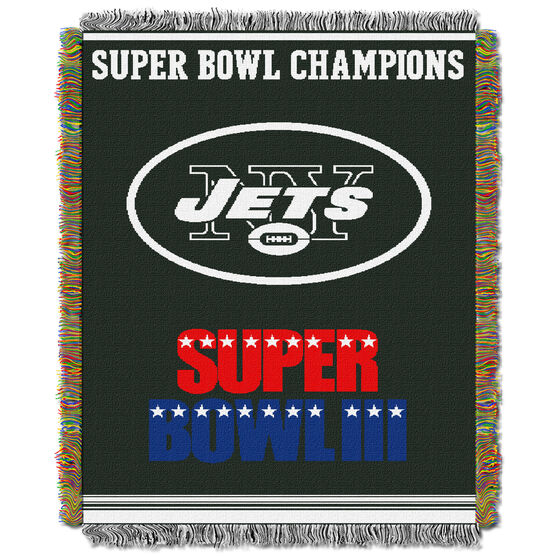 Jets Commemorative Series Throw, MULTI, hi-res image number null