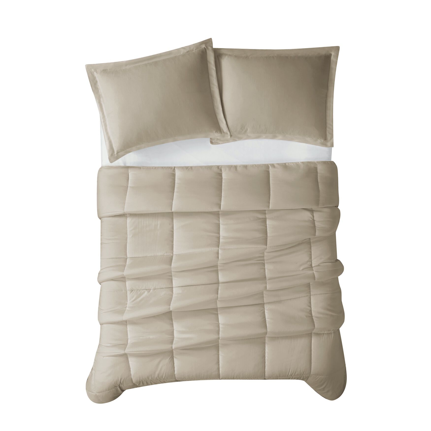 Heritage Solid Comforter Set, , alternate image number 3