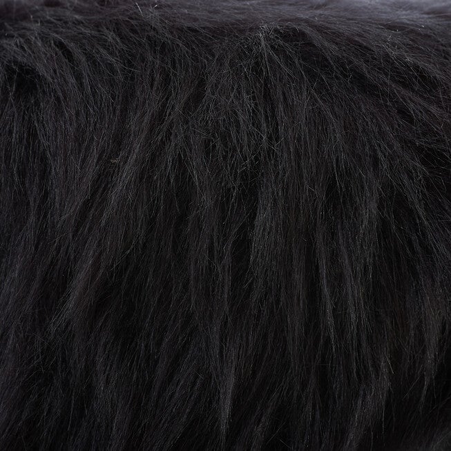 Faux Fur Foot Stool, , alternate image number 5