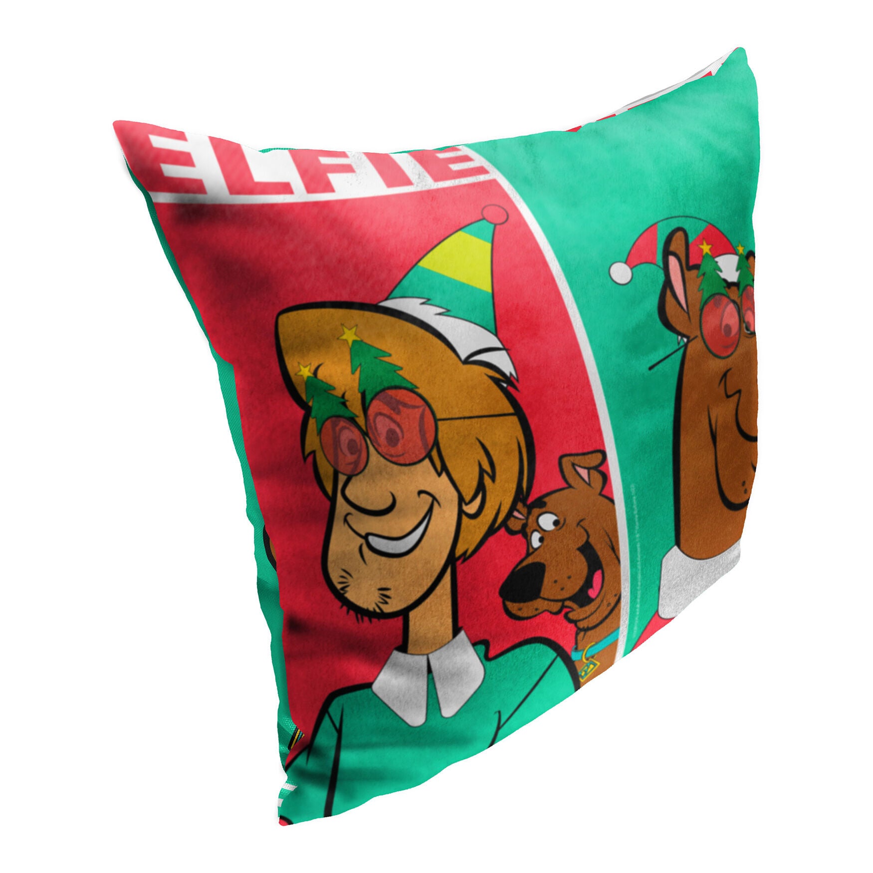 Wb Scooby Doo Elfie Selfie 18X18 Printed Throw Pillow, , on-hover image number 1
