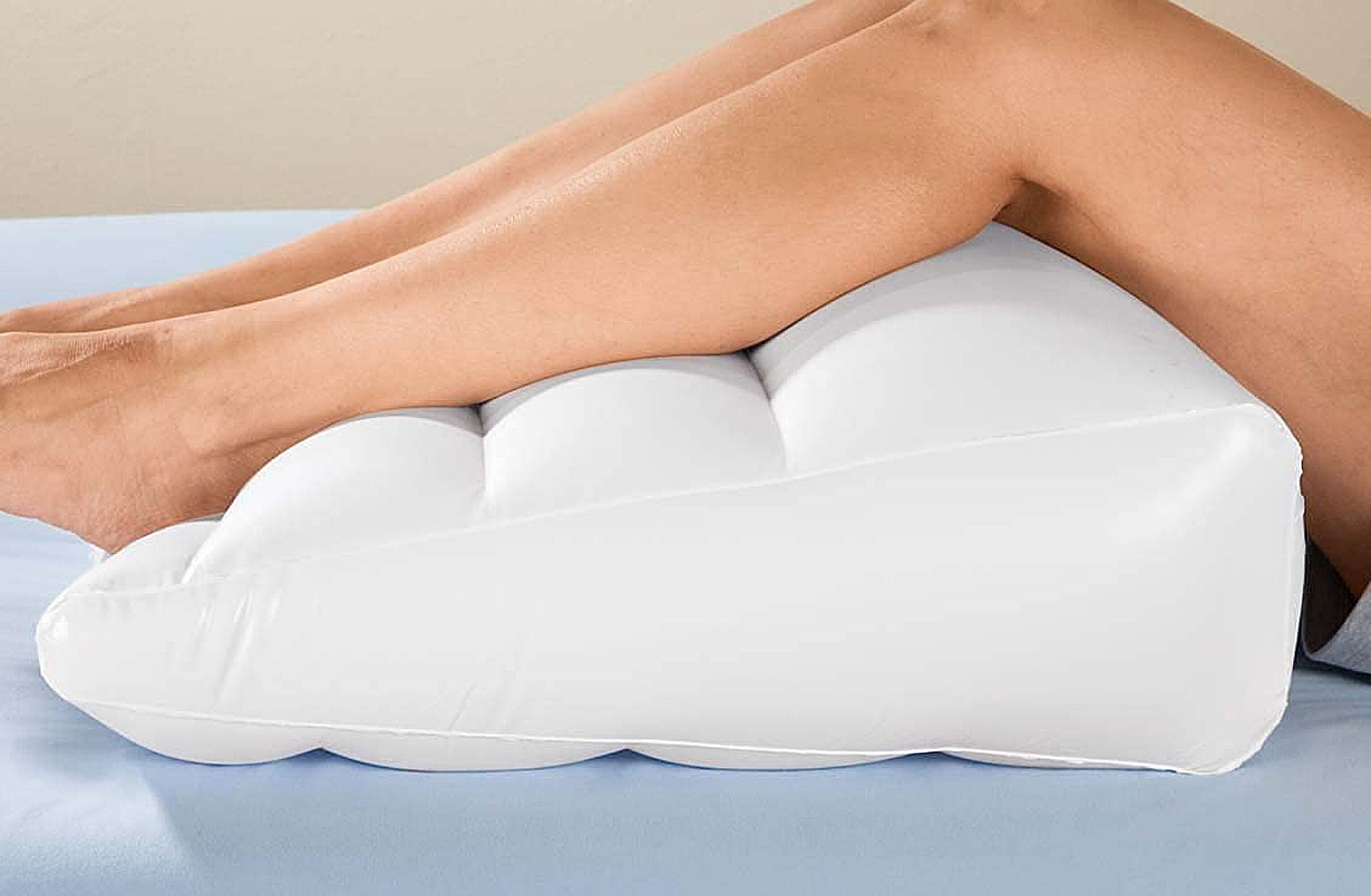 Doctor Inflatable Pillow Wedge White Standard, WHITE, alternate image number 2