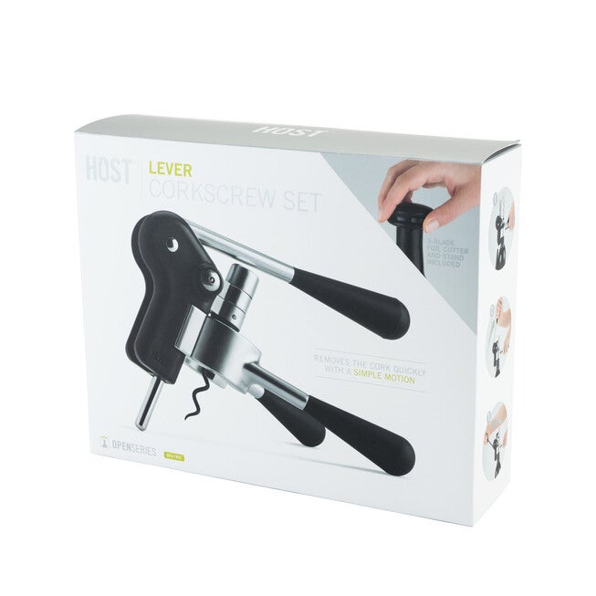 Lever Corkscrew Set By, , alternate image number null