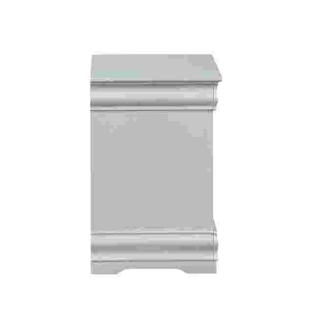 Gray nightstand